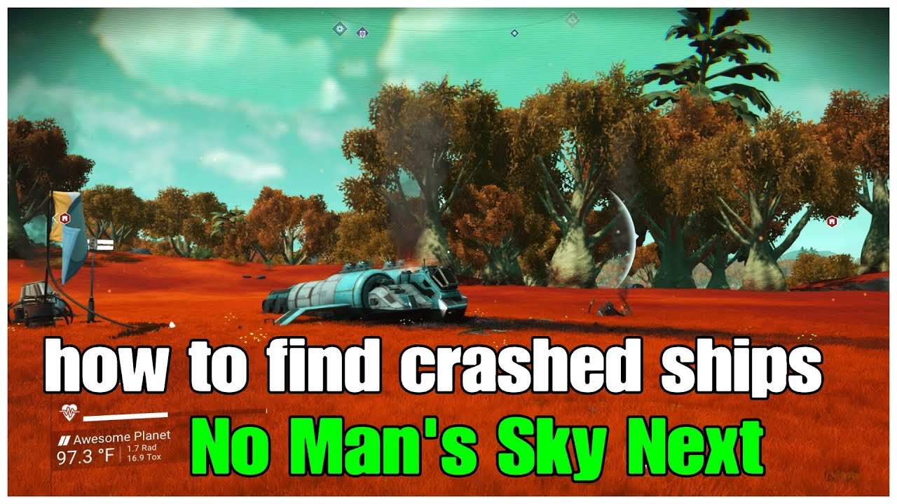 How to Find Crashed Ships No Man's Sky Next