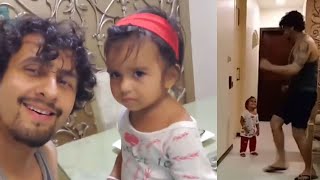 Sonu Nigam FUN With His Maid Daughter RidhiMa