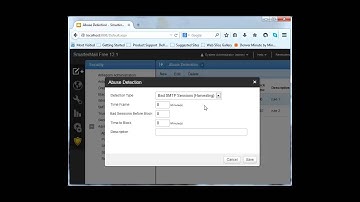 How to set up abuse detection in Smartermail