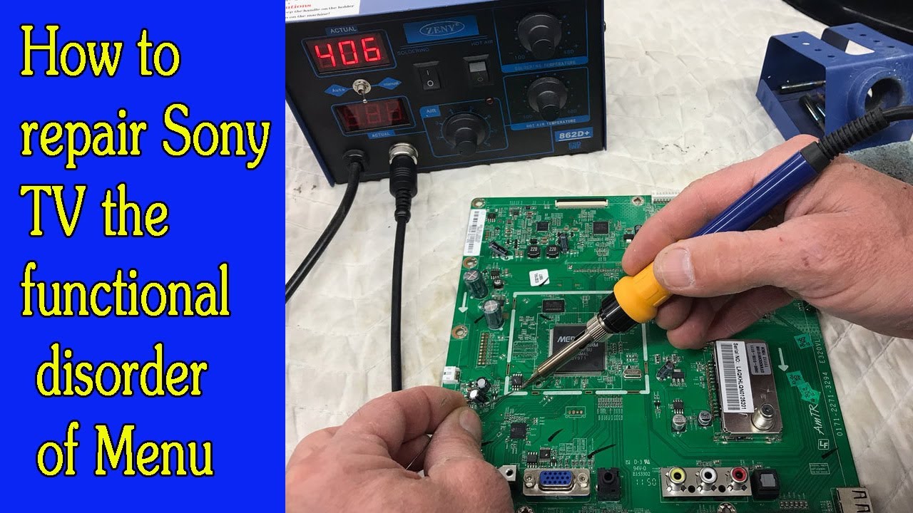 LED TV Panel Repair [ NEW Video 2020 ] How to repair Sony TV the