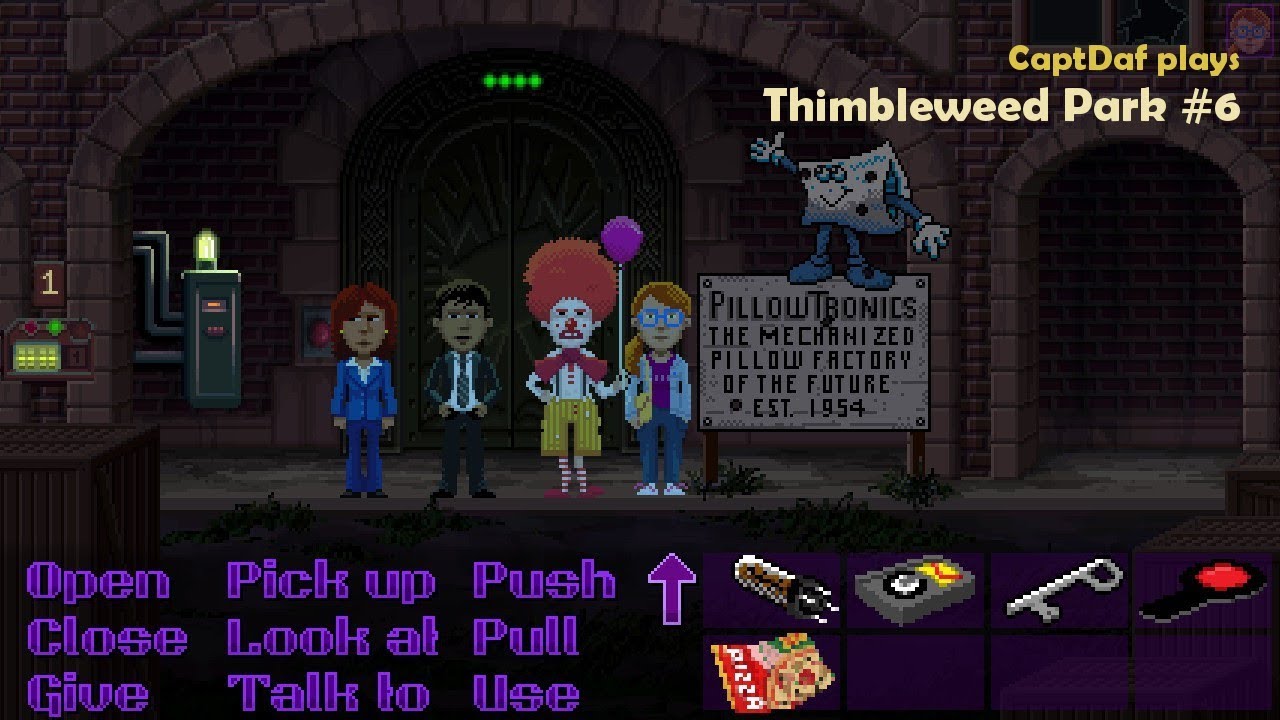 CaptDaf Thimbleweed Park (Part 6) YouTube