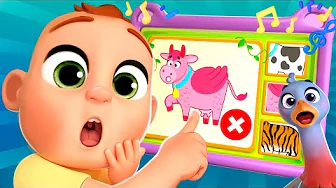 Matching Song | Animal Puzzle | Lalafun Nursery Rhymes & Original Kids Songs
