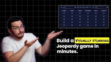 How to Build a Jeopardy Game with AI in 5 Minutes
