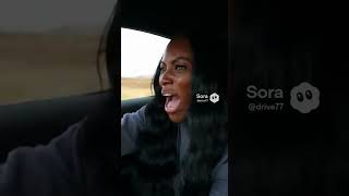 Black Womans Brake Failure Scene