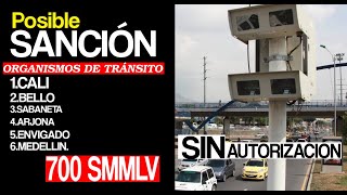 Ánsito Sancion De 700 Smmlv Por Operar Foto Multas Sin Autorizacion Posible