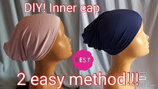 DIY! Inner cap for hijab | Hijab cap cutting and stitching | Hijab inner cap tutorial | Hijab Cap