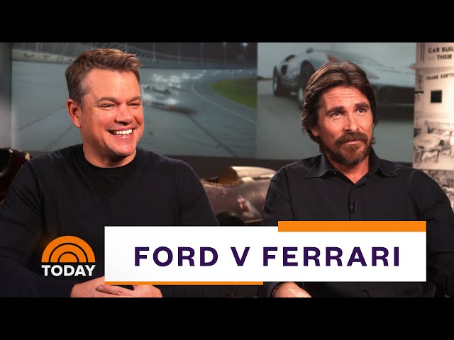 Matt Damon, Christian Bale On ‘Ford V Ferrari’ (Full Interview) | TODAY