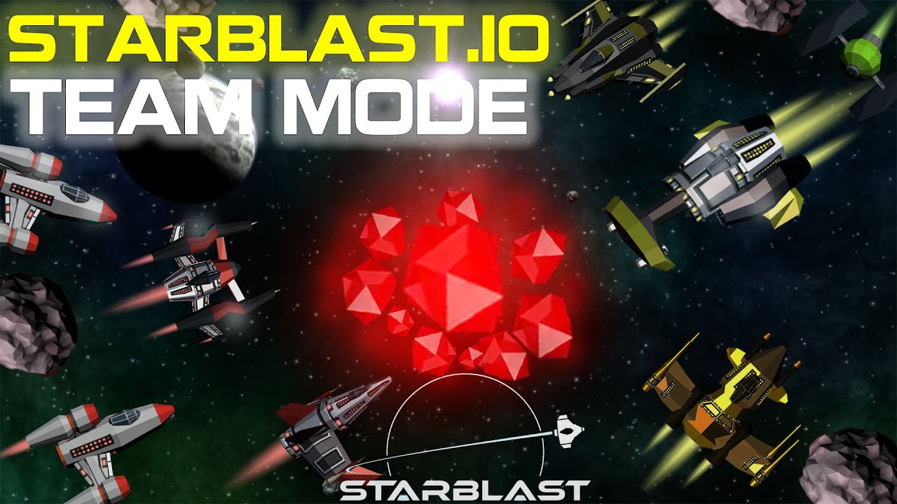 Starblast.io - Team mode in STARBLAST END Game Mechanics Healing Lasers-  This is a new mechanic added to team mode that changed the way many people  played the game! This update made