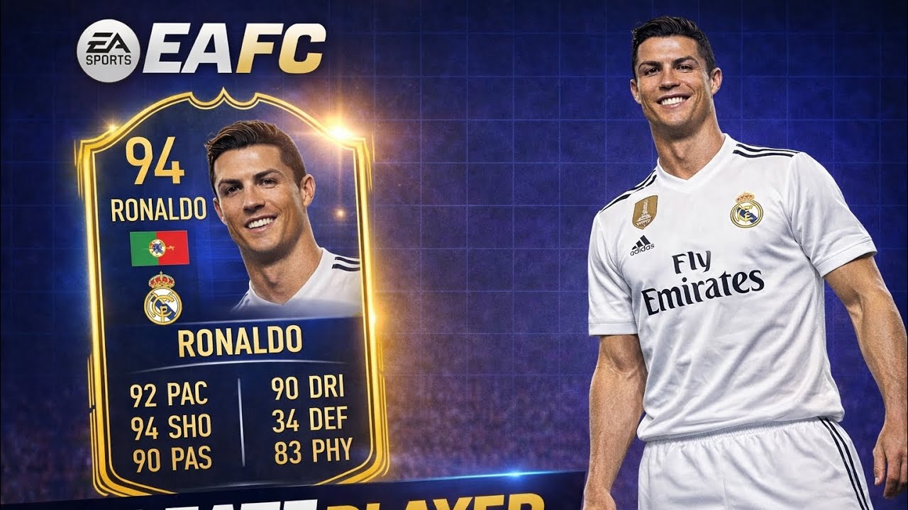 EAFC | CRISTIANO RONALDO | CREATE PLAYER