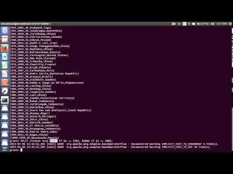 Apache Pig -9- SPLIT Keyword