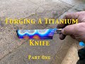 Titanium knife