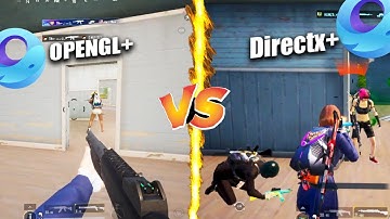 Gameloop opengl vs directx vs auto | Gameloop best settings for low end pc