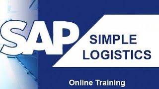 SAP S/4 Hana Simple Logistics Training Video | Simple Logistics 1610 1511 Online Course tutorial