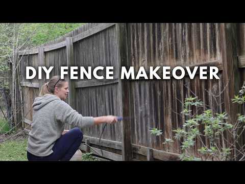 Can we make a 10 year old fence look brand new??