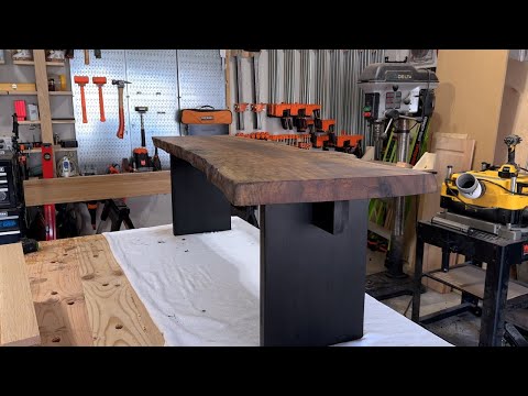 Flattening A Walnut Slab / Spe Tool Router Sled