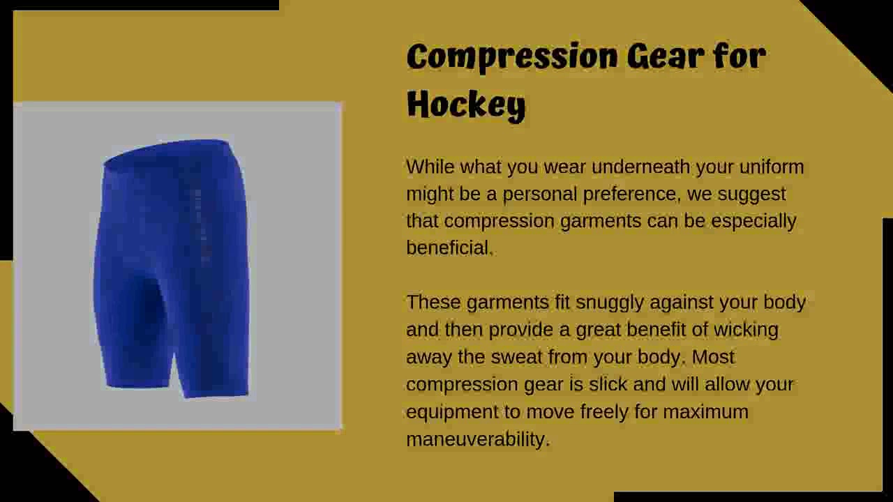 What gear do you need for ice hockey | ZeroPoint Compression, Inc