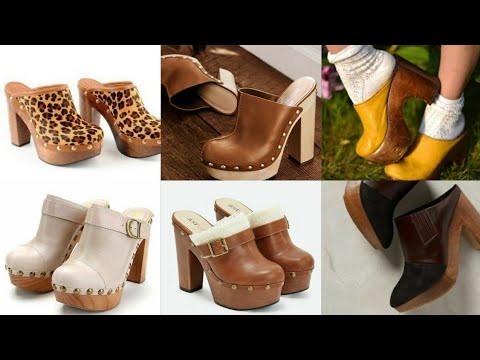 very Ravishing block high heel pump#half shoes#mule & clogs for women