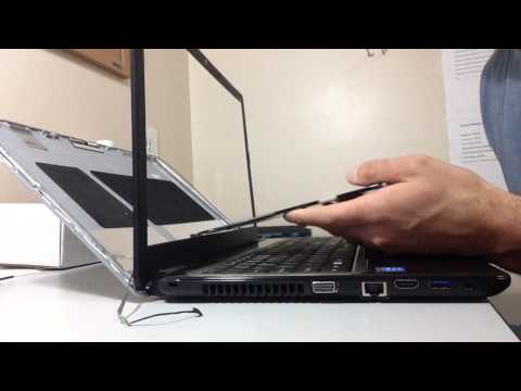 How to replace the screen on Acer Aspire E1