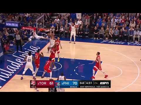2019 NBA季後賽(暴龍 VS 76人)game6 全場精華