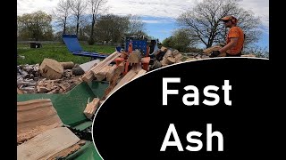 Finishing those big ash rounds with the eastonmade!