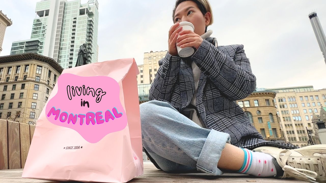 living in montreal | dealing with loneliness while moving abroad, busy work days, cooking steak