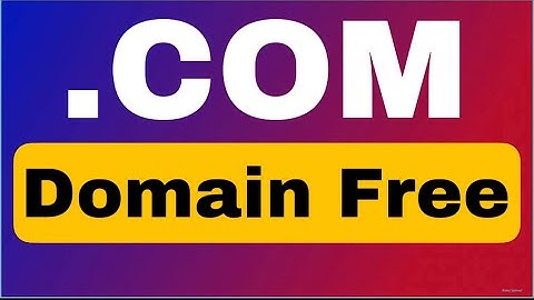 Free Domain Name 2022 (.COM🔥) | Free Domain For Wordpress and Blogger