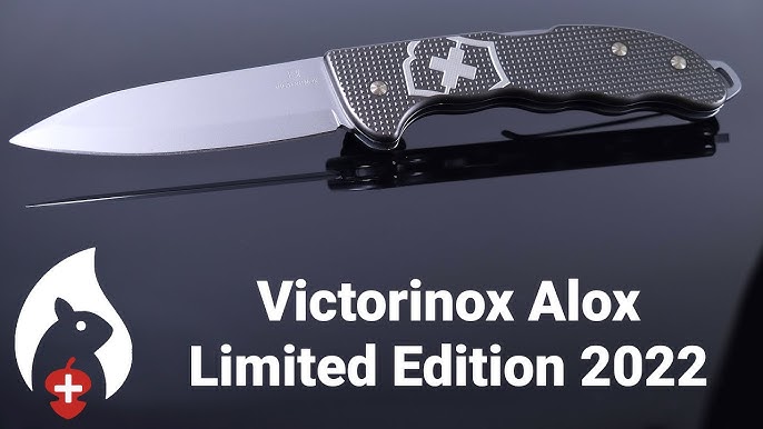 Victorinox Swiss Army 0.9415.L22 Hunter Pro 130mm (5.1) Thunder Gray ALOX  Handle - 2022 Limited Edition