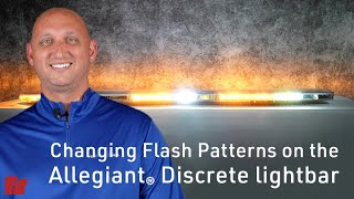 Federal Signal ProTips | Changing Flash Patterns on the Allegiant® Discrete Light Bar