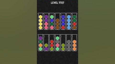 Ball Sort Puzzle Level 7727