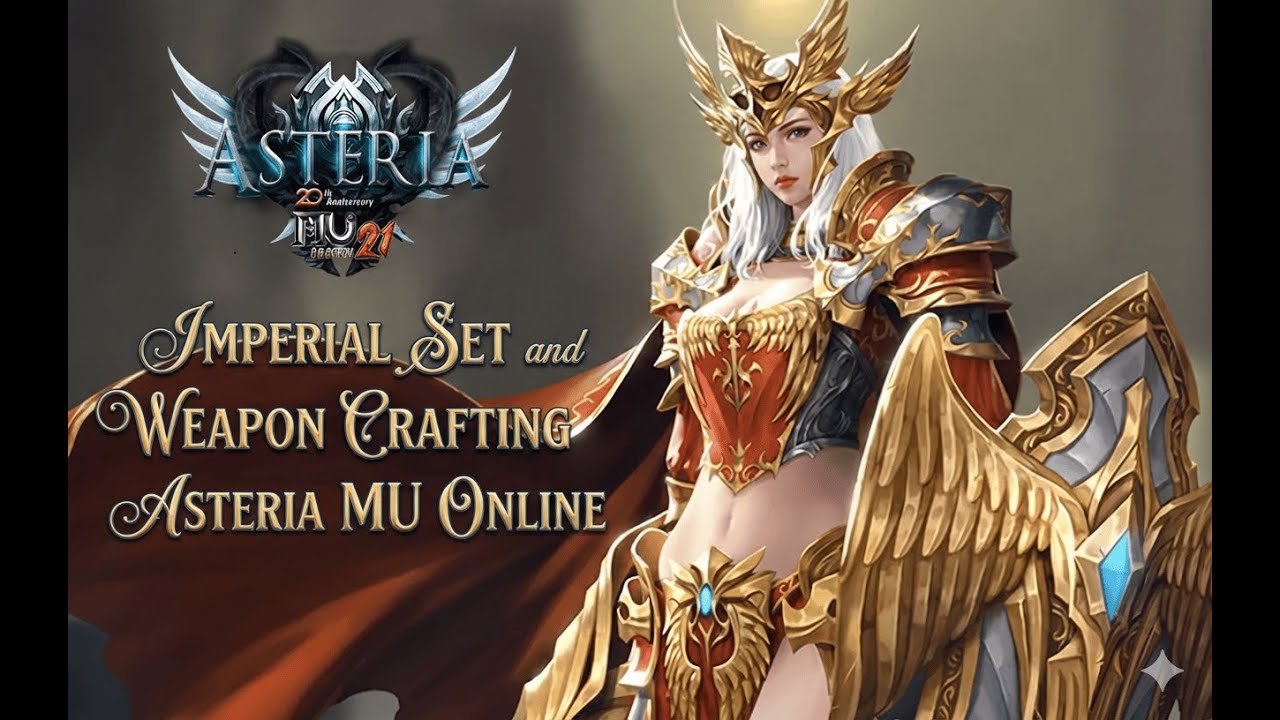Asteria MU Crafting - Upgrading Temple Guard to Imperial & Leveling from +0 to +15