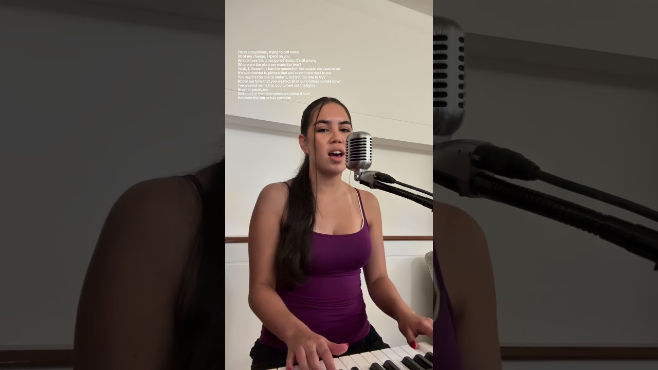 Payphone - Maroon 5 #evawhiu #cover #maroon5 #payphone #throwback