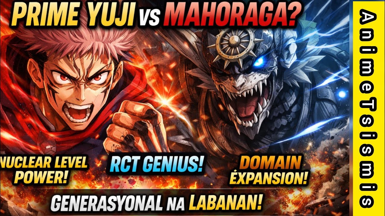 Yuji Rct Chapter PRIME YUJI ITADORI vs MAHORAGA?! Nuclear Level Power, RCT Genius, at ...