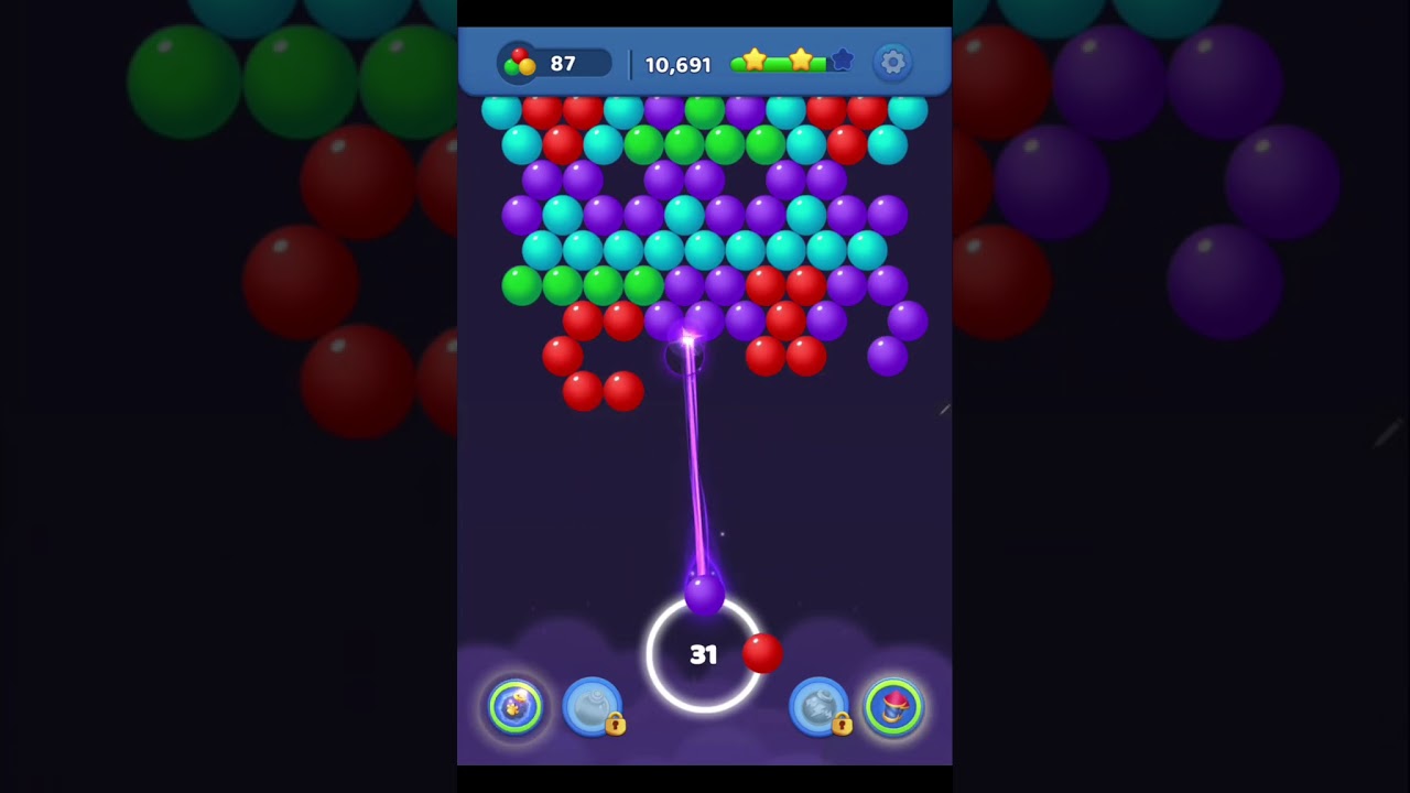 Bubble Pop Cannon Shooter 1 to 25