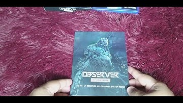 Unboxing PS5 Observer:system redux Day one edition|Chef Kaylan unboxes(4K)