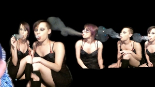 Smoking a cig live new hair