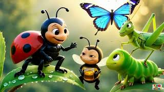 🪲 Insect and Bug Adventure Song for Kids! | Learn About Bugs, Bees & Butterflies 🐞🐝🦋