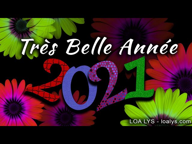 3 Bonne Annee 21 Carte Meilleurs Vœux A Partager Youtube