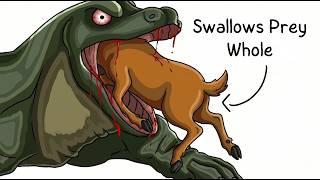 Why It Sucks To Be Born As a Komodo Dragon