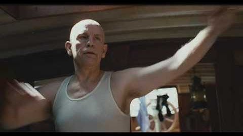 Burn After Reading (2008) -John Malkovich works out on his boat scene