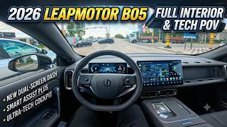 2026 Leapmotor B05 Full Interior Tech & POV Test Drive IN 4K #leapmotor #b05 #ev #carreview #autos