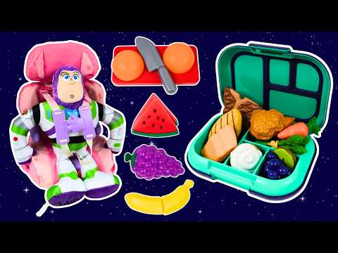 Feeding Disney Toy Story's Buzz Lightyear A Huge Bento Lunch Box!