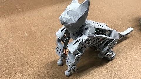 SmallKat: An Adorable dynamics oriented robot cat (Kit) HackadayPrize 2019