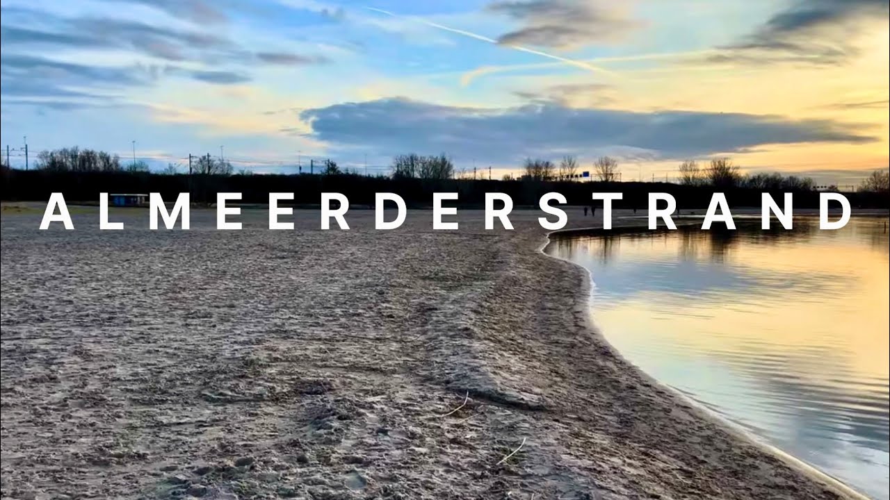 A short walk in the evening  in Almere, Netherlands 🚶🇳🇱