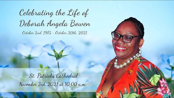 Celebrating The Life of Deborah Angela Bowen