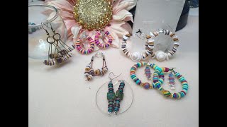 6 MORE Pair Of Heishi Earrings To Make For Summer