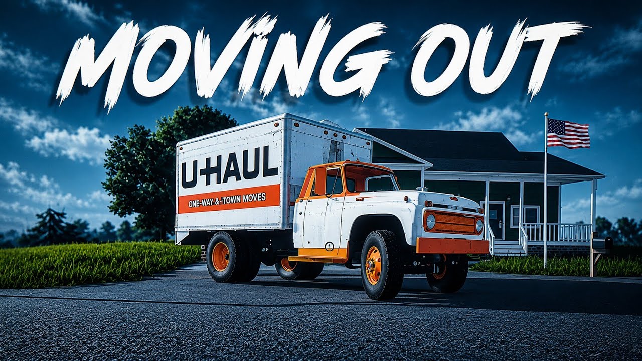Moving out of my old home | APM Roblox | American plains mudding |