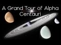 A grand tour of alpha centauri