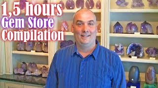Unintentional ASMR  Crystal & Mineral Store Salesman Compilation (beautiful soft male voice)