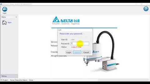 Delta SCARA robot Home Reference Restore