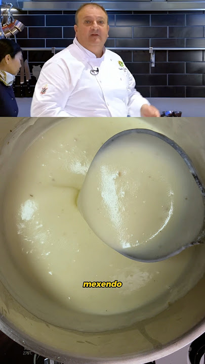 JACQUIN TAUGHT ME HOW TO MAKE THE BEST BECHAMEL SAUCE #recipe #erickjacquin #whitesauce